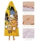 thumbnail image 4 of Amigos Kakao Manta Capa Con Capucha Anti bolitas Manta De Lana Ártica Suave Manta Portátil De Felpa Ligera Y Lujosa Poncho Para Siesta En Casa Y Oficina 100*130cm, 4 of 6
