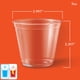 thumbnail image 2 of Vasos de Fiesta Hefty Deluxe Plástico Transparente 266 ml Paquete de 40, 2 of 6
