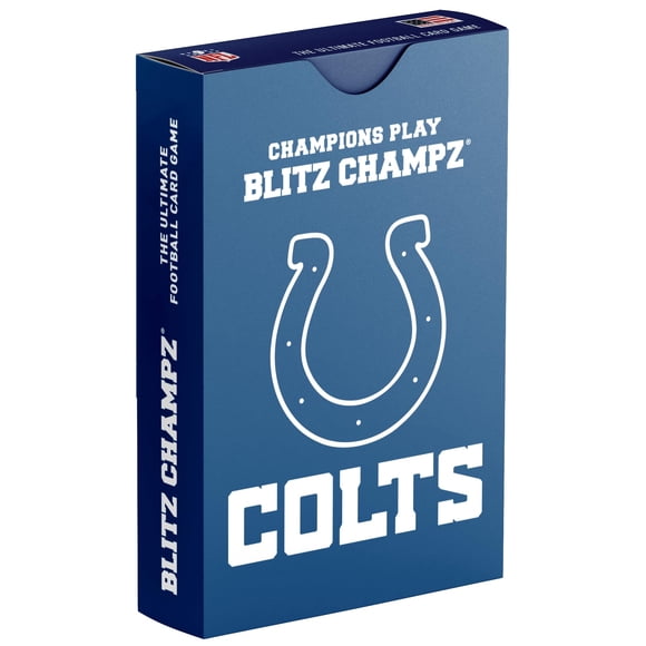 Juego de cartas de fútbol Blitz Champz Indianapolis Colts NFL