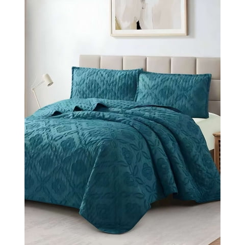 Meipulis - Cobertor Colcha Quilt Tufting De Lujo Suave King