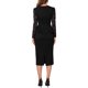 thumbnail image 3 of INSPIRE CHIC Traje Formal de Encaje para Mujer de 2 Piezas Conjunto de Top Peplum con Escote Corazón y Falda Elegante para Cóctel S Negro, 3 of 6