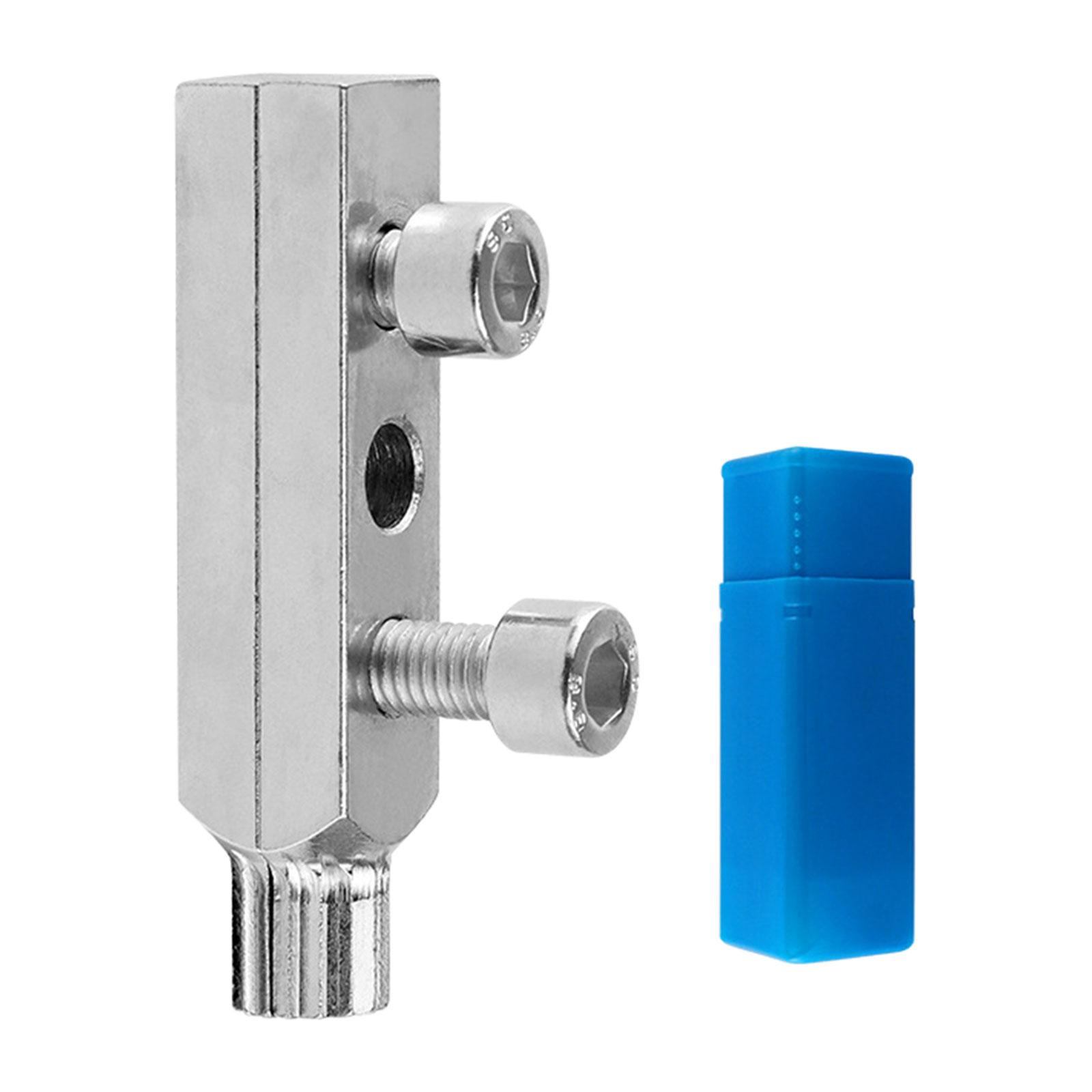 Ioensy - Extractor De Tornillos De Cabeza Rota, Fácil Extracción Para Lavabos, Pernos De Esquina, Llave Corta De 85 Mm