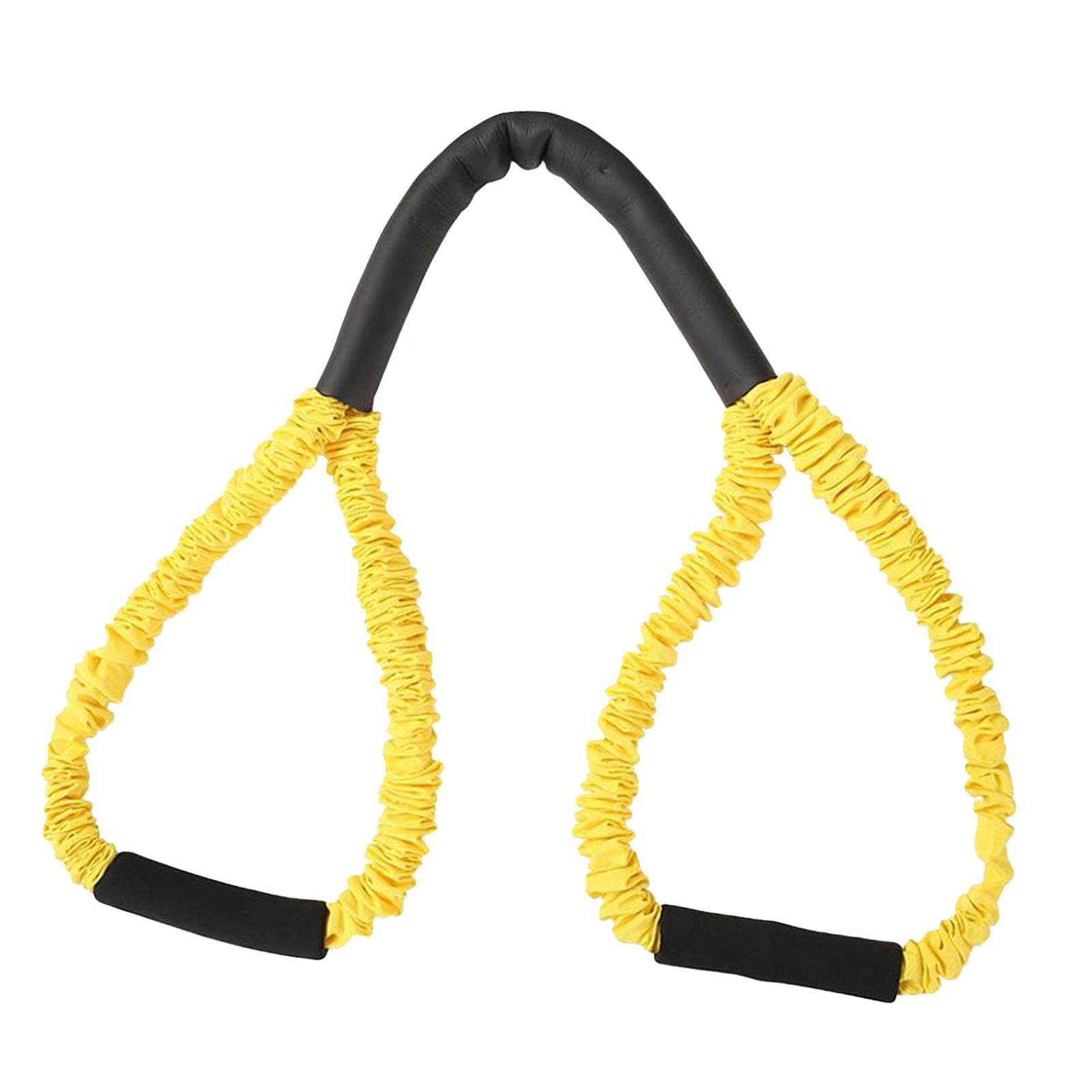 Magideal - Bandas De Resistencia De Boxeo Con Asas, Bandas Elásticas, Cuerdas Para Tirar, Bandas De Ejercicio Para Fútbol, Baloncesto, Brazos De Piernas, Mma Tae , Amarillo 15 Libras