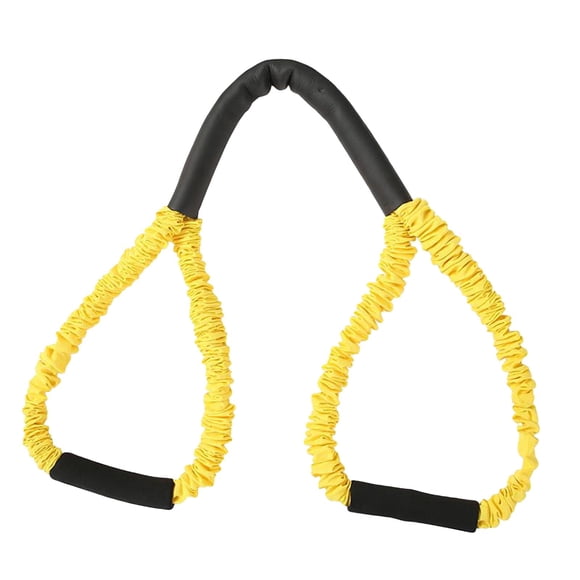 Bandas de resistencia de boxeo con asas, bandas elásticas, cuerdas para tirar, bandas de ejercicio para fútbol, baloncesto, brazos de piernas, Mma Tae , amarillo 15 libras