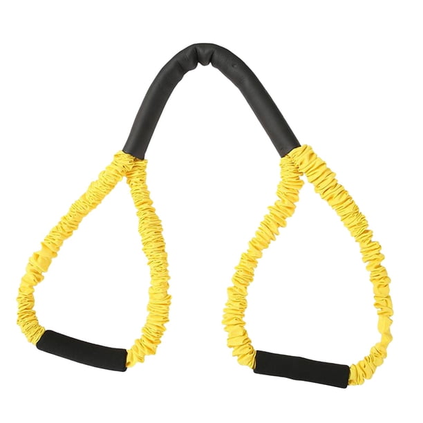 Bandas de resistencia de boxeo con asas, bandas elásticas, cuerdas para tirar, bandas de ejercicio para fútbol, baloncesto, brazos de piernas, Mma Tae , amarillo 15 libras