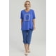 thumbnail image 2 of Polera Mujer Print Azulino, 2 of 6
