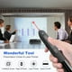 thumbnail image 2 of Make Your Presentations Stand Out with Our USB Wireless Presenter Remote - Compatible with Mac/PC/PPT/Google Slide Clicker - 1pc Presentation Clicker for PowerPoint (Battery Not Included), 2 of 4
