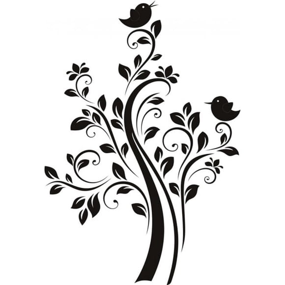 Decomural Tree Birds WS-18342