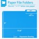 thumbnail image 2 of File Folder, RAZCC 150 Pack 13 Cut Tab Colored File Folders, 2 of 3
