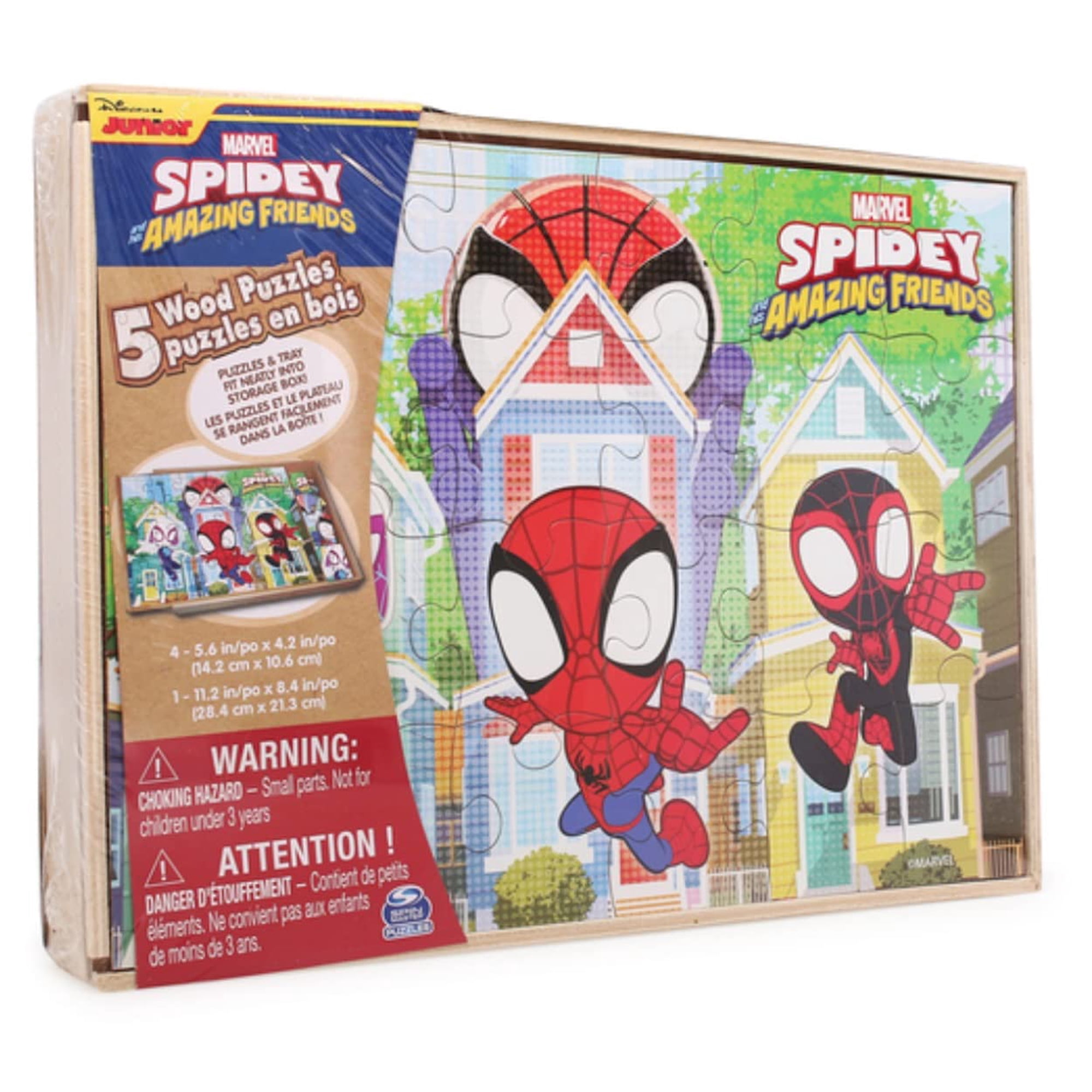 1616 Holdings - Set De Rompecabezas Disney Junior Marvel Spider-man Spidey Amazing
