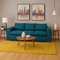 Dkora - Sofa Cedric 3 Cuerpos Calipso