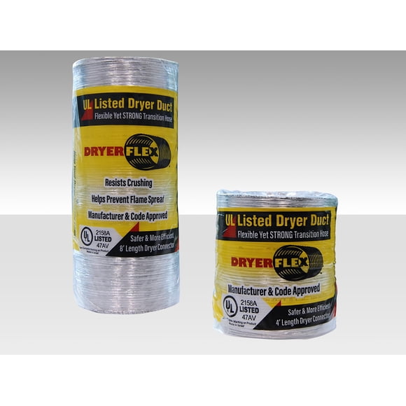 Manguera flexible para secadora de ropa Inovate DryerFlex de 4 m