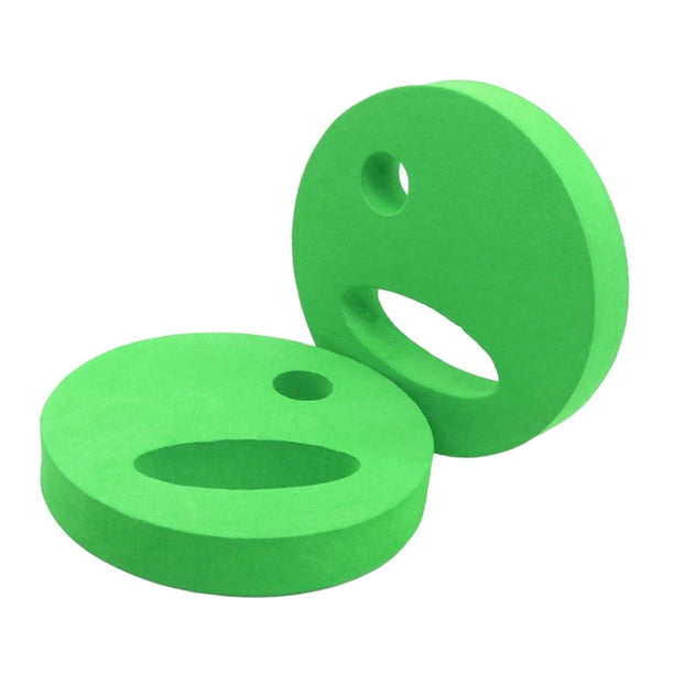 Discos de ejercicio acuático (paquete de 2), equipo aeróbico, entrenamiento de natación, fácil de sostener, resistencia subacuática, tabla de natación Verde