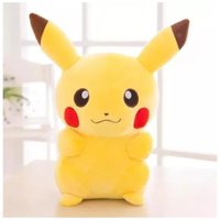 Total Click - Juguete Peluche Pikachu 40Cm Amarillo Infantil
