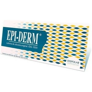 Dispolab - Epi-Derm Lamina De Silicona Edg-1000 14,5 X 3,5 Cms