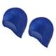 thumbnail image 1 of Gorro de natación unisex para cabello corto y largo, de silicona, con orejas que cubren, para mujeres, hombres, niños y adultos., 1 of 5
