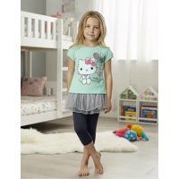 Pijama Niña Hello Kitty Verde 3