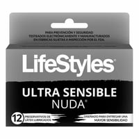 Preservativos Ultra Sensible Nuda Caja 12 Un Lifestyles