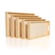 thumbnail image 1 of Bandejas de servicio anidadas de madera, set de 5, para manualidades, 1 of 7