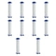 thumbnail image 4 of 10 Cartuchos De Repuesto Para Filtro De Ducha De Baño (8 X 2,4 Cm), 4 of 5