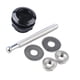 thumbnail image 2 of Kit De Cierre De Capó Con Botón Pulsador Universal De 21 Mm, Accesorios Y Piezas De Repuesto, Antivibración, Color Negro, 2 of 5