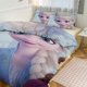 thumbnail image 1 of Cartoon Frozen 3-Piece Bed Set Warm And Comfortable Kawaii Bedding Set Cute Soft Microfiber Bedclothes for Boys Girls Kids Bed Sheets, 1 of 5