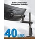 thumbnail image 3 of Brazo de monitor HUANUO Heavy Duty para 49 pulgadas, ultra ancho y 18,1 kg, 3 of 7