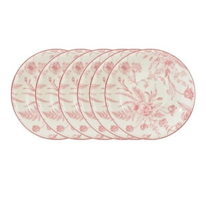 Disparo - Set 6 Platillos Diseño Rose Royal 15Cm Menaje Cocina