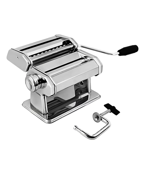 Genérico - Máquina Para Hacer Pasta Spaghetti 3 En 1 Color Plateado