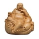 thumbnail image 1 of Estatua De Buda Adorno De Madera Pequeño Fengshui Lindo Para Decoración De Oficina, 1 of 3