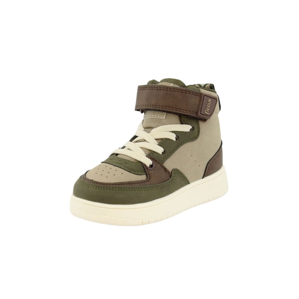 Zapatilla urbana caña velcro elástico kids niño 862