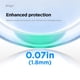 thumbnail image 4 of Funda transparente Elago para AirPods Pro 3 con cordón, color azul, 4 of 9
