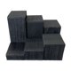 thumbnail image 4 of 6 Piezas De Elevadores Cuadrados De Madera, Soporte De Exhibición De Madera Para Figuras De Maquillaje Y Postres, Color Negro, 4 of 5