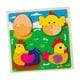 thumbnail image 1 of Rompecabezas De Madera Regalos Portátiles Prácticas Para Aprender Habilidades Motoras Finas Rompecabezas Pollito, 1 of 5