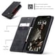 thumbnail image 4 of CaseMe Funda de Cuero para iPhone 16 Pro Max, Funda de Cuero Tipo Billetera con Tarjetero, Cierre Magnético, a Prueba de Golpes, Soporte, Funda Protectora para iPhone 16 Pro Max, Negro, 4 of 12