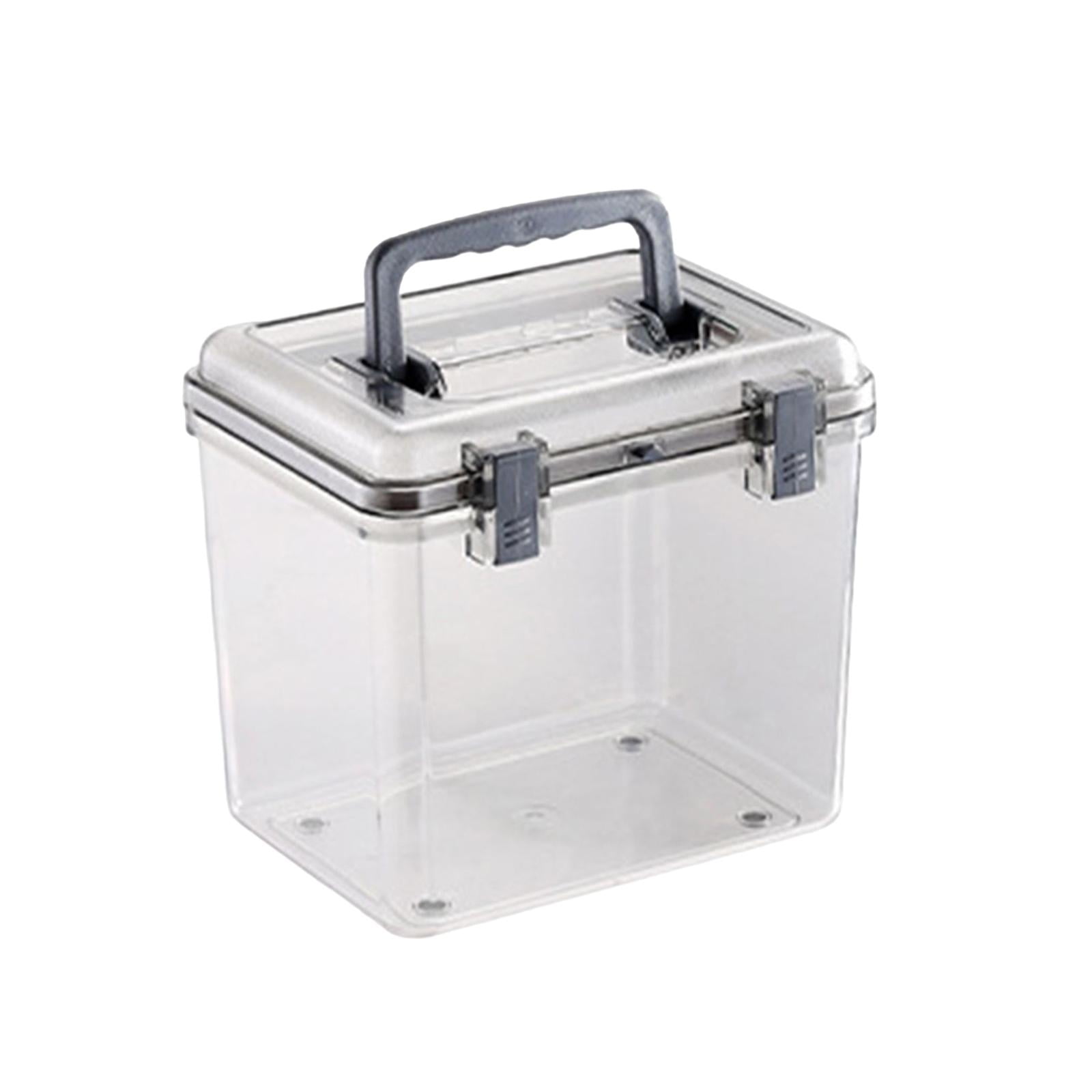 Magideal - Estuche Para Cámara Con Manija Sellado Transparente Caja De Almacenamiento De Secado Resistente A Impactos Multifuncional Fuerte Fuerza De Compresión 20cmx16cmx18cm