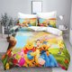 thumbnail image 1 of Winnie the Pooh Anime Duvet Cover Set Comforte Printed Cartoon Twin Size Bedding Sets Christmas Gifts 3-piece, 1 of 4