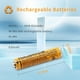 thumbnail image 1 of 6pcs Ni mh Aaa Batería Recargable Para Panasonic Hhr 65aaabu 1 2v Batería De Reemplazo Para Teléfono Inalámbrico, 1 of 2