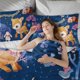 thumbnail image 5 of Hummingmint 3-Piece Bedding Set For Kids Boys Girls Adult Cartoon Warm Cute Fashion Holiday Present Gift Bed Sheets, 5 of 5