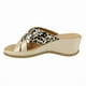 thumbnail image 4 of Sandalia New Walk Tiras Cruzadas Dorada, 4 of 6