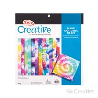 Creative - Block Papel Tye Dye