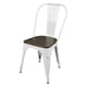 thumbnail image 2 of Silla Tolix Preston Blanco Metal, 2 of 4
