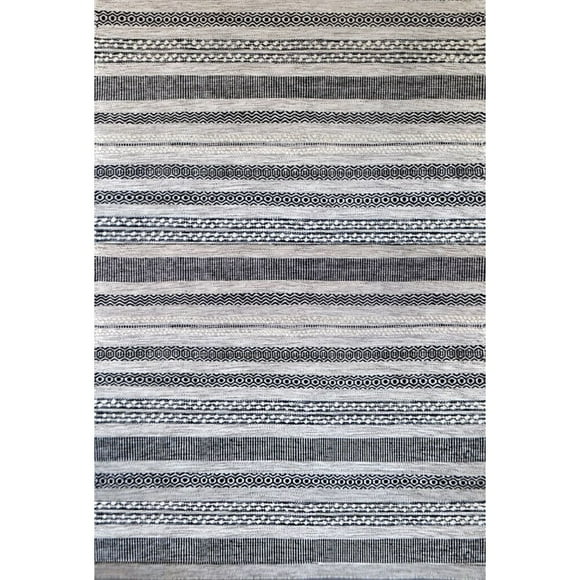 Bajada De Cama 80x120 Cm Am Bol 101 Grey Black