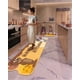 thumbnail image 1 of Set 2 Piezas Alfombra de Cocina Goma Antideslizante Diseño Estampado, 1 of 6