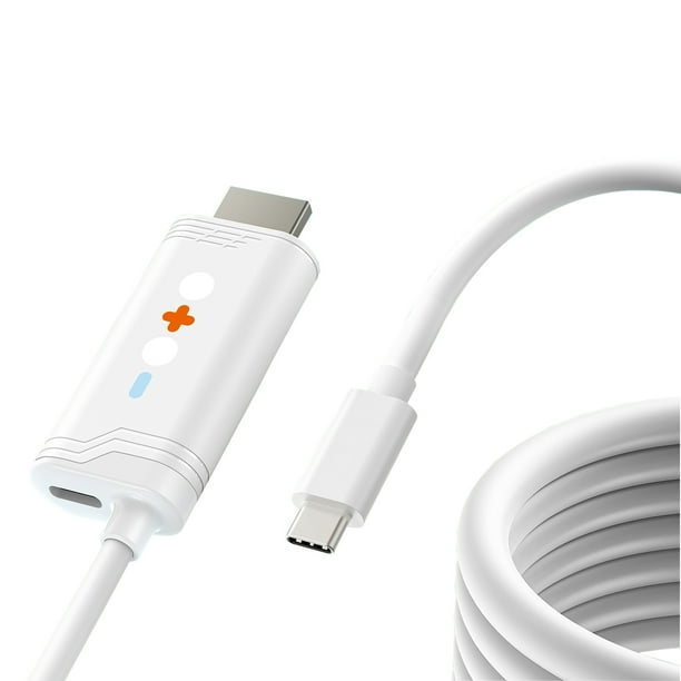 Compatible con Nintendo Switch 2 - Estación de acoplamiento portátil Adaptador HDMI para conexión de Switch a TV - Accesorio de cable de carga y transferencia de datos