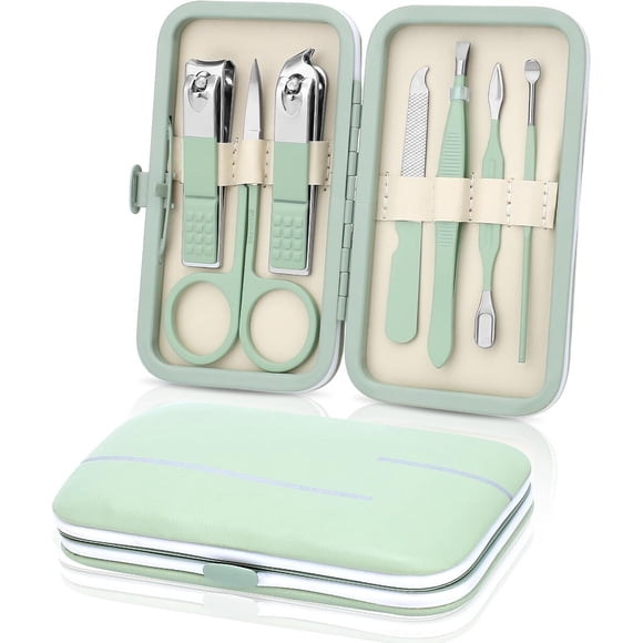 Set Manicure HOLDUDREAM 7 Piezas Acero Inoxidable Viaje