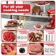 thumbnail image 3 of Triturador de carne 9TH SHOP para KitchenAid – 4 placas, 3 of 7