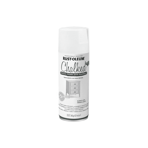 Pintura Tizada Para Muebles Chalked Rust Oleum Blanco Lino 340G