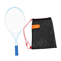 Magideal - 21 Raqueta De Tenis Para Niños Con Bolsas De Cordón Con Bolsas De Cordón De Tenis Jóvenes Juveniles Cómodos Equipos Junior Para El Verano Del Jardín D Azul