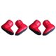 thumbnail image 1 of 2 Pares De Pantuflas Suaves De Plumón De Pato, Botines Cálidos De Invierno Para Tienda, Funda Para Zapatos, Rojo M, 1 of 5